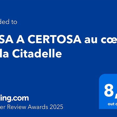 Appartamento Casa A Certosa Au Coeur De La Citadelle Bastia  Esterno foto
